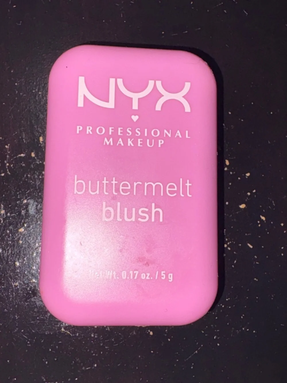 NYX butter melt blush in the shade my butta half